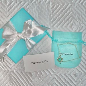 Tiffany & Co 925 Silver heart bracelet
